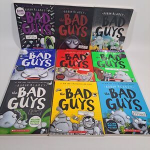 Lot 9 The Bad Guys GRAPHIC NOVEL SERIES  AARON BLABEY 4 5 6 7 8 9 10 11 13